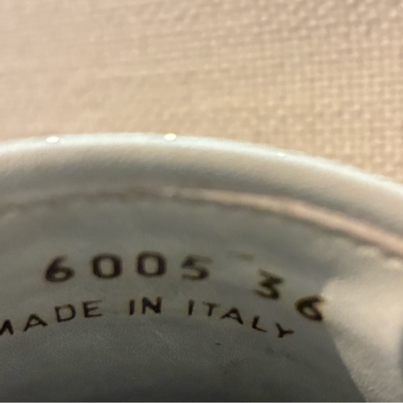 Fendi 36 Karl Loves Fendi Studded Slip-On Leather Sneaker - Picture 9 of 9